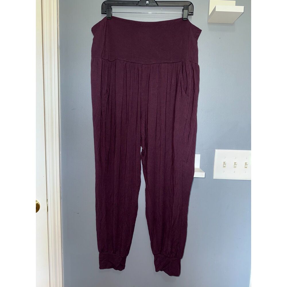 Athleta Eggplant Purple Modal Studio Joggers | Size XL | Comfy, Athleisure